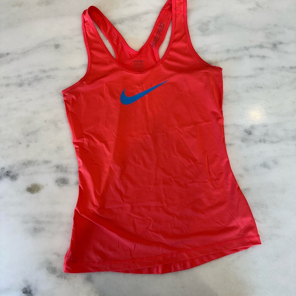 Nike Pro Dri-Fit Women's Red Tank Top